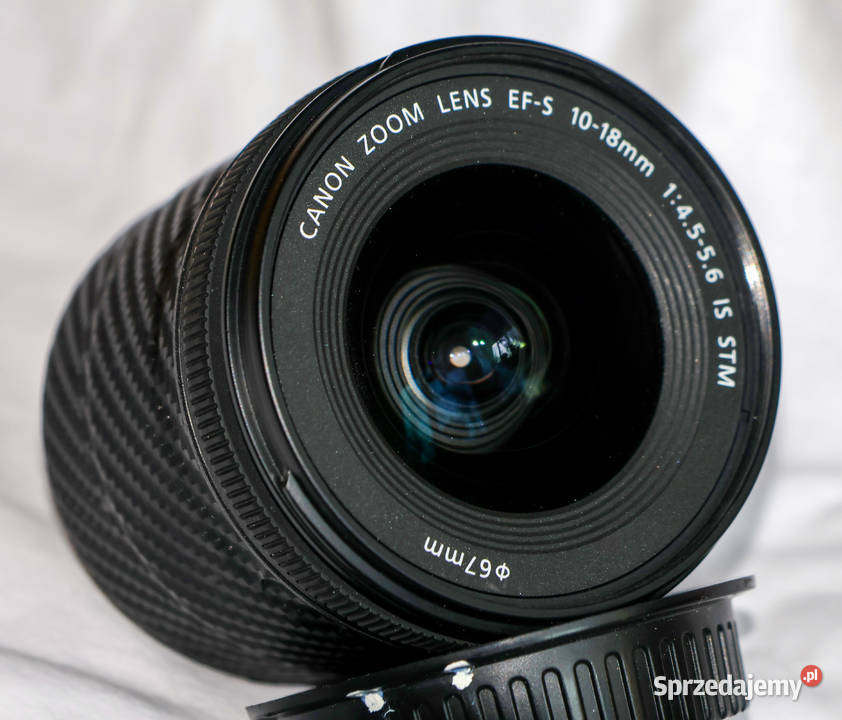 Obiektyw Szerokokątny Canon EFS 1018mm f4555 IS Wrocław