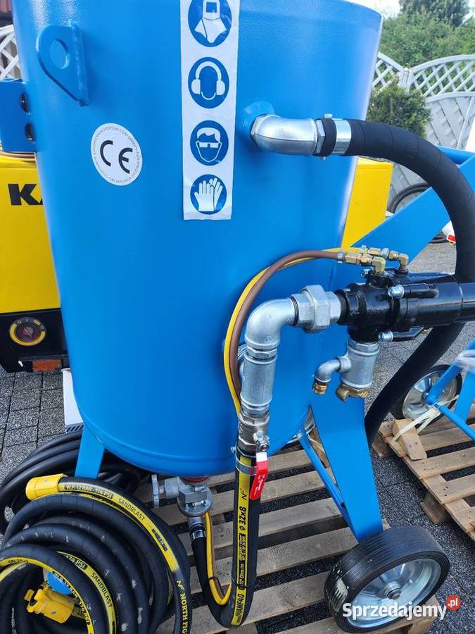 Atlas copco xas 87 piaskarka 200Litrów Dostawa I