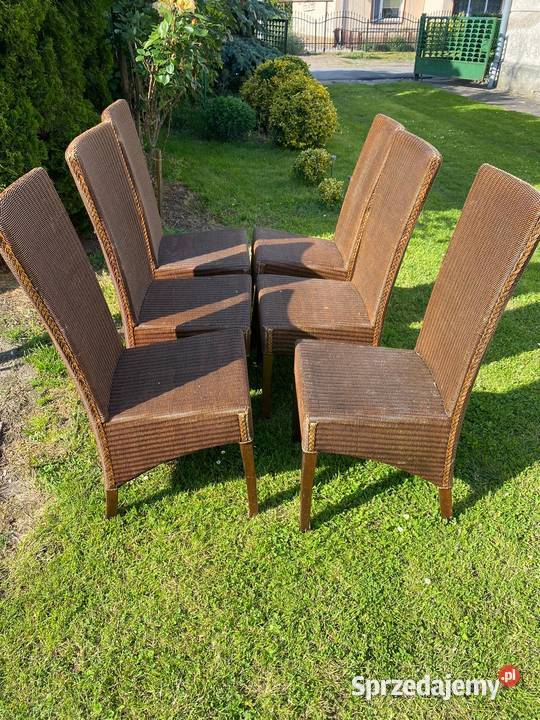 Krzesła ratanowe 6