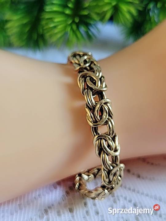 Złota bransoletka 585 mazowieckie Warszawa sprzedam