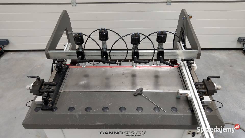Wiertarka wielowrzecionowa do kołków Gannomat