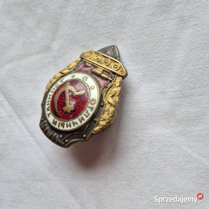 Wzorowy czołgista cccp wojenna Militaria małopolskie