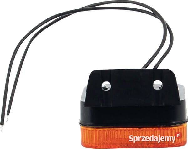 Lampa obrysowa LED kwadratowa 1224V z przewodem sprzedam