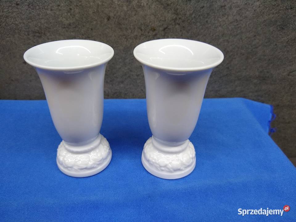 Rosenthal Biała Maria pojemnik na wykałaczki Porcelana i szkło Kalisz