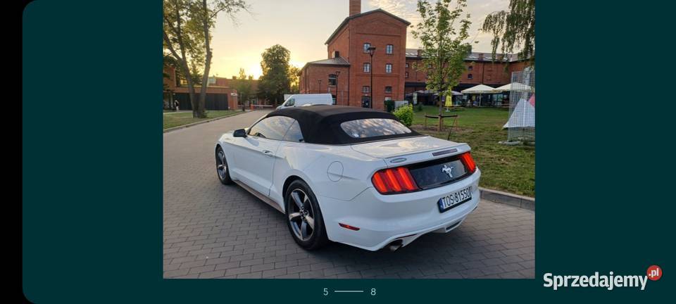 Ford Mustang Cabrio 37 V6 305 zadbany świętokrzyskie