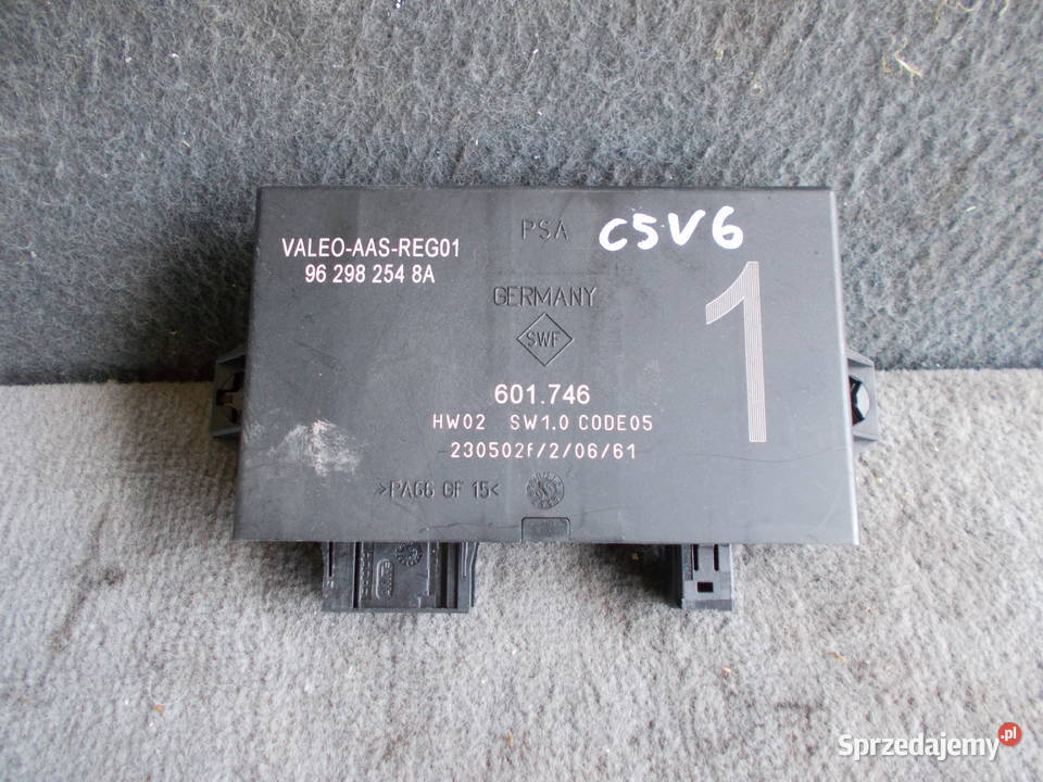 citroen c5 30 v6 02r moduł 601746 parkowania Zamość sprzedam