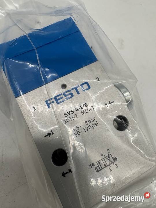 Festo 10192 SVS418 Zawór montażu tablicowego Pozostałe Warszawa