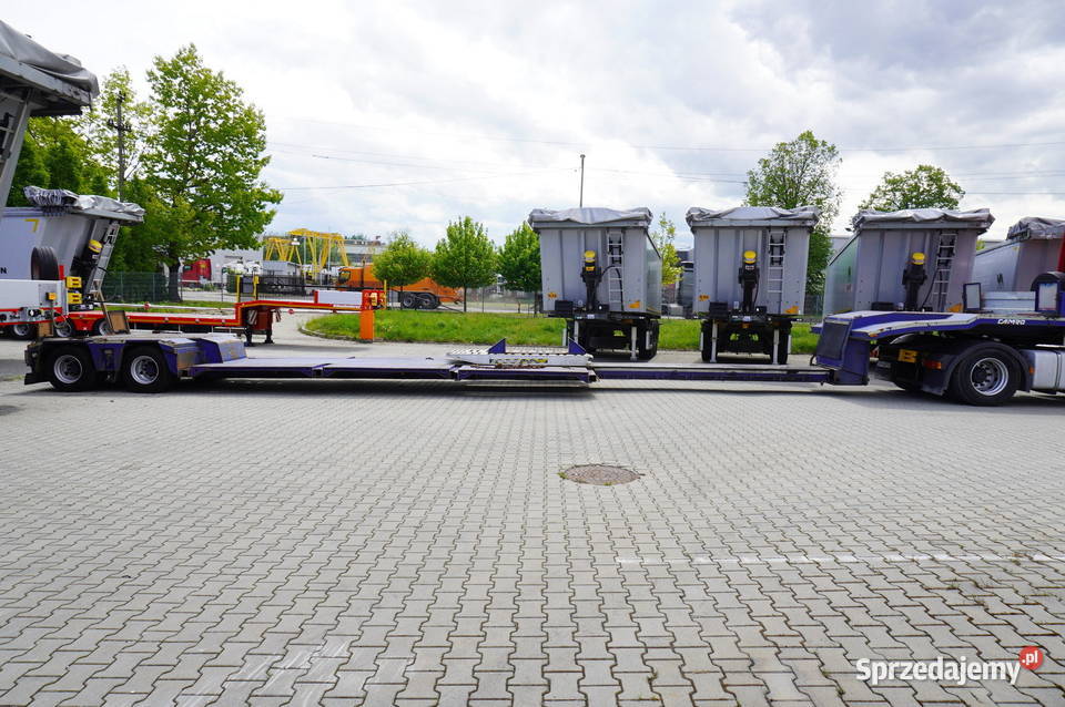 Naczepa niskopodwoziowa CAMRO CN 2620B Tiefbett Kraków