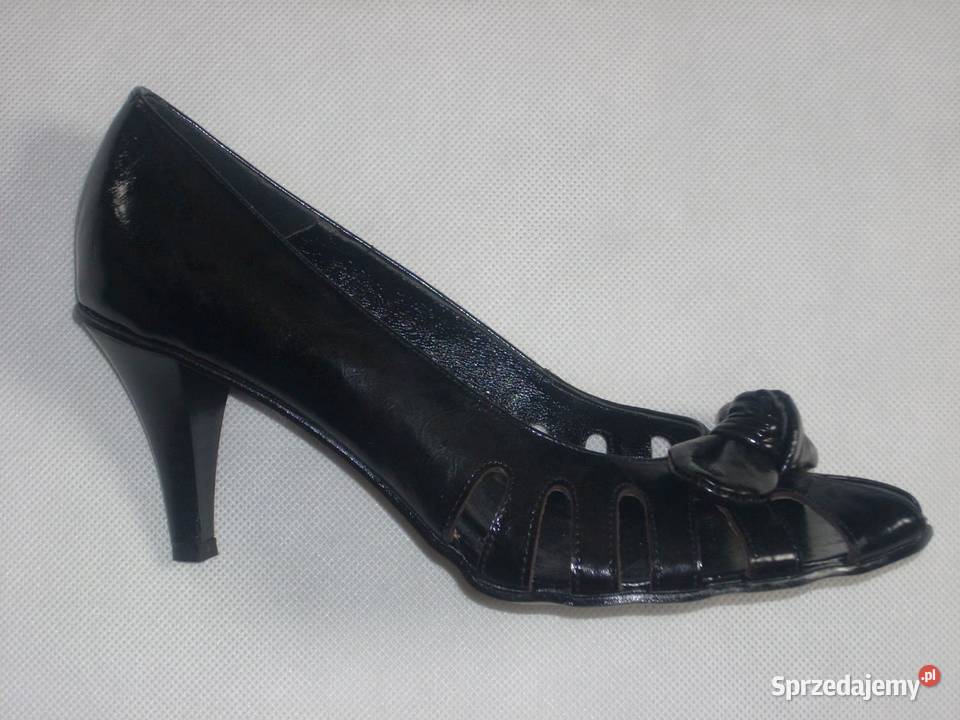 NOWE Buty Skórzane SKÓRA Ażurowe 39 vintage Nowy Sącz