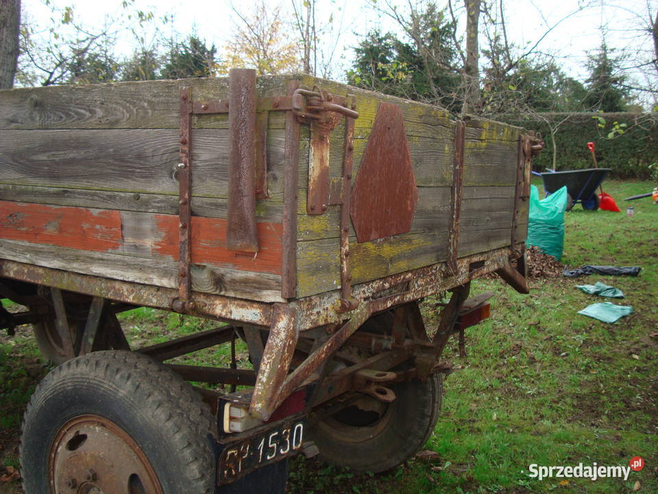 Przyczepa rolnicza D 43 D43 Przemyśl sprzedam