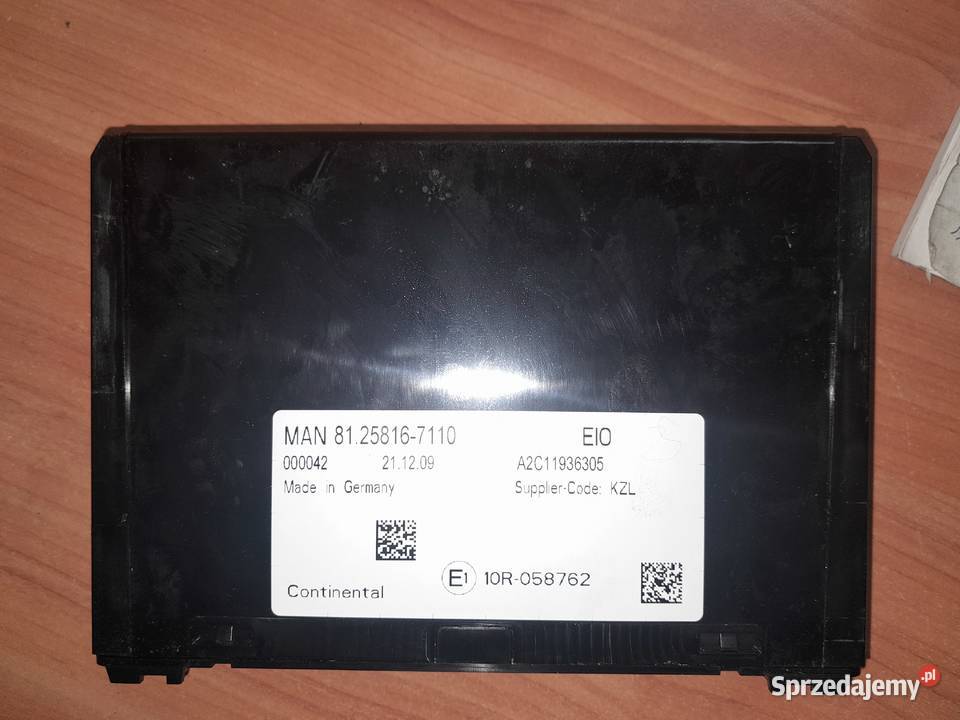 Sterownik Man tg3 mowy model 2022r 81258167110 Myszyniec