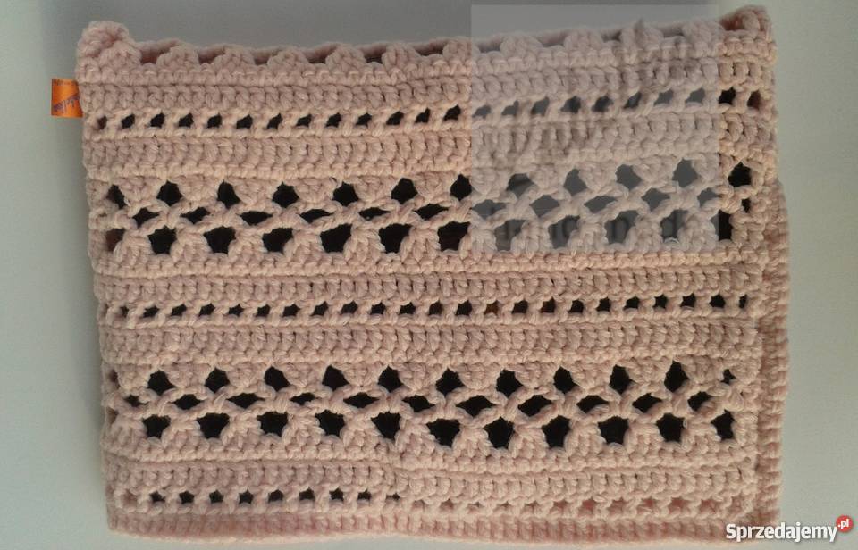 Pokrowiec etui różowy na laptop ręcznie wykonany Białystok