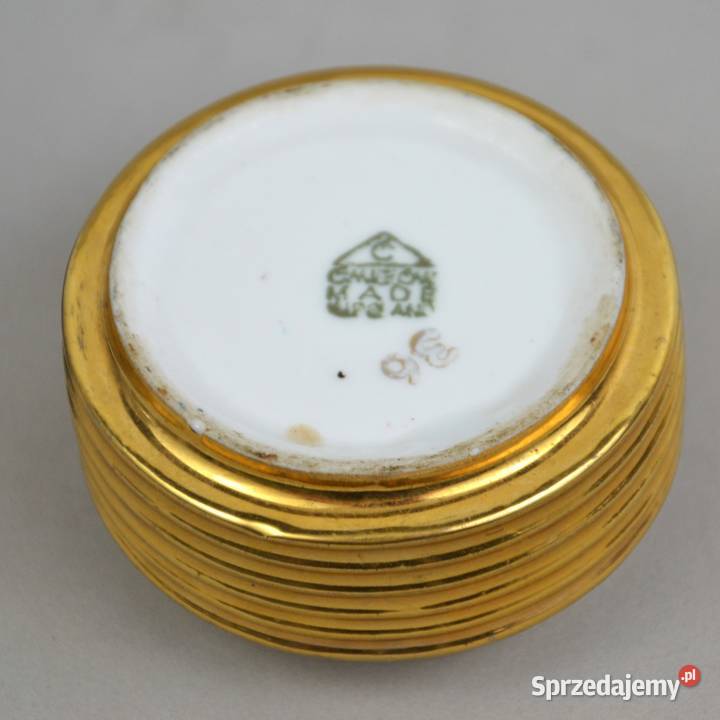 Porcelanowy pojemniczek kremie Rubens Ćmielów