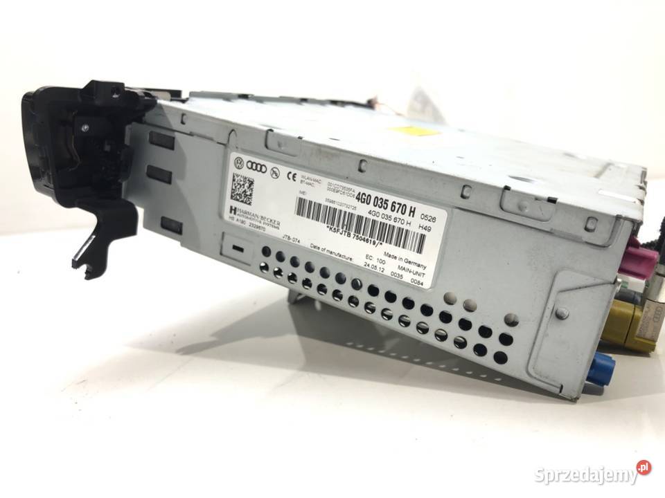 RADIO AUDI A6 C7 4G0035670H 1018 ODTWARZACZ osobowe