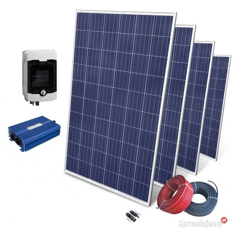 Zestaw PV do grzania CWU 24kW 6 paneli Rozdzielacze