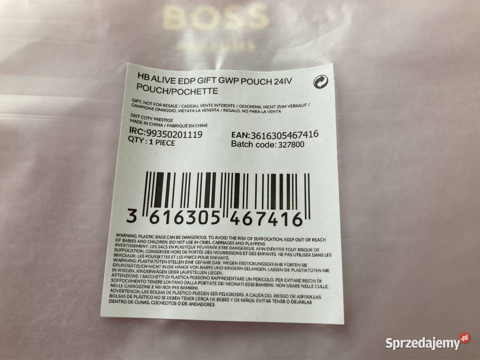 Kosmetyczka Elegancka Hugo Boss Unisex