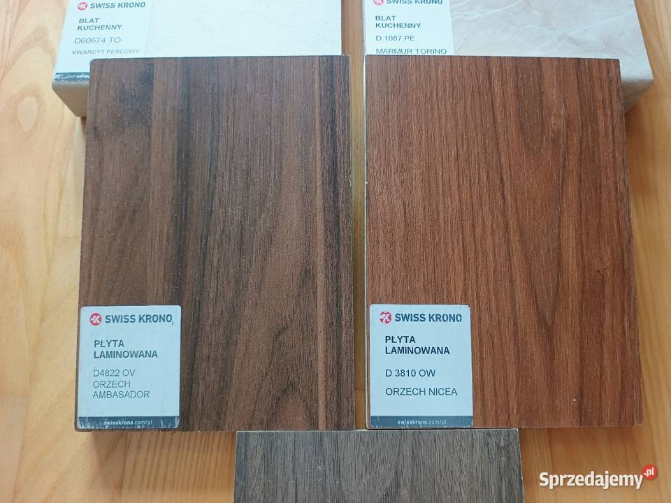 Próbki Swiss Krono Płyta Laminowana Blat Meble sprzedam