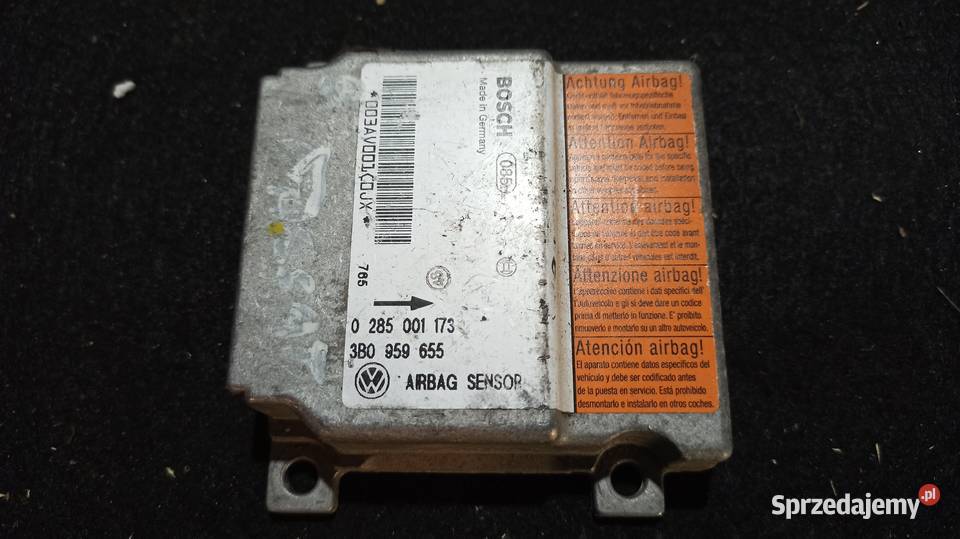 Moduł Sensor AIRBAG Passat B5 Bora Polo Golf IV Dębica