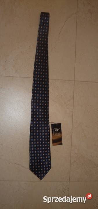 Krawat jedwabny nie używany Franco Feruzzi