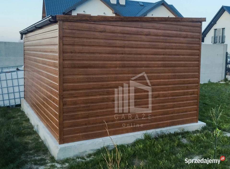 Schowek Domek Ogrodowy 4x3m Drzwi 2x Okno Otwock