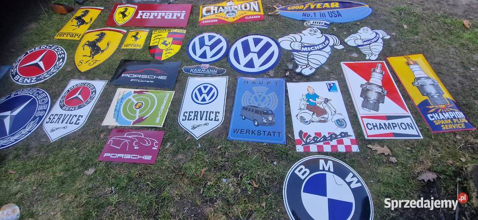 szyldy emalia likwidacja kolekcji Łódź