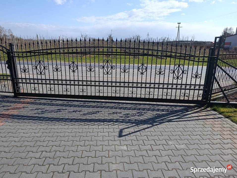 Brama przesuwna 55m plus furtka 12m Olszowa Wola