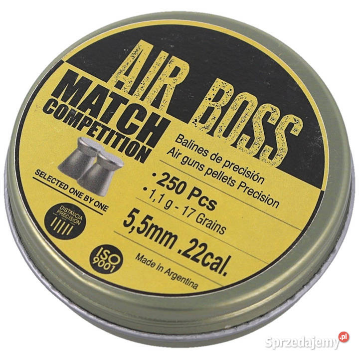 Śrut Apolo Air Boss Match Competition 55 mm 250 Maciejowice