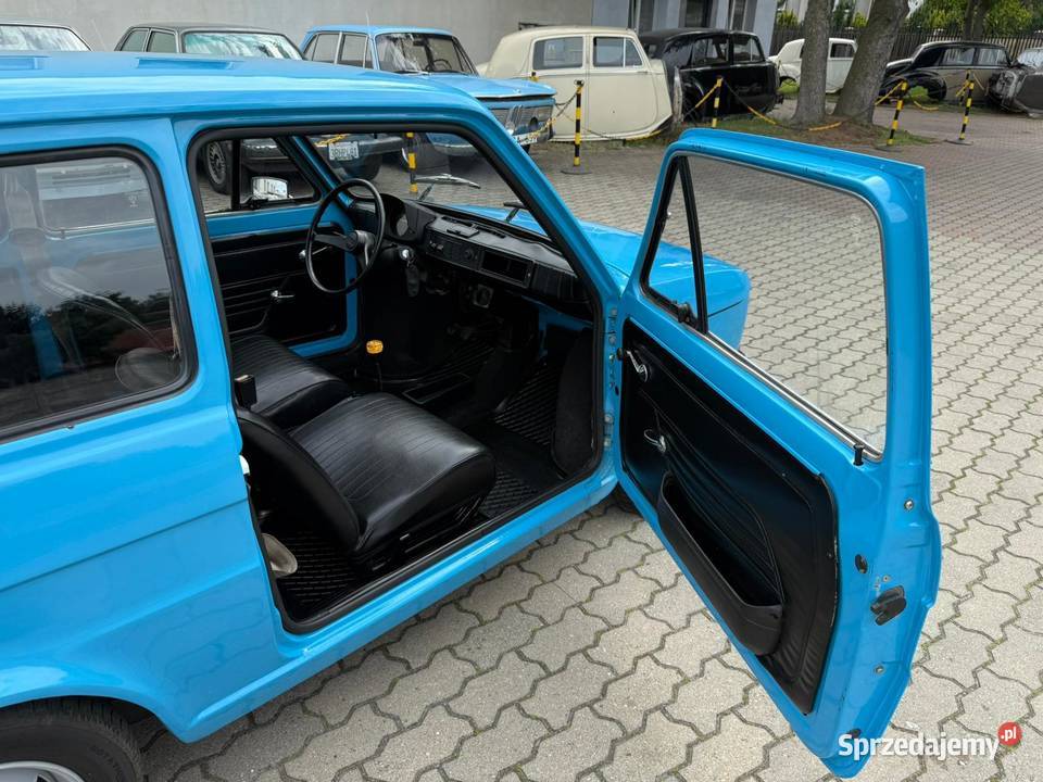 Fiat 126p z 1984 roku w wyjątkowym Zgierz