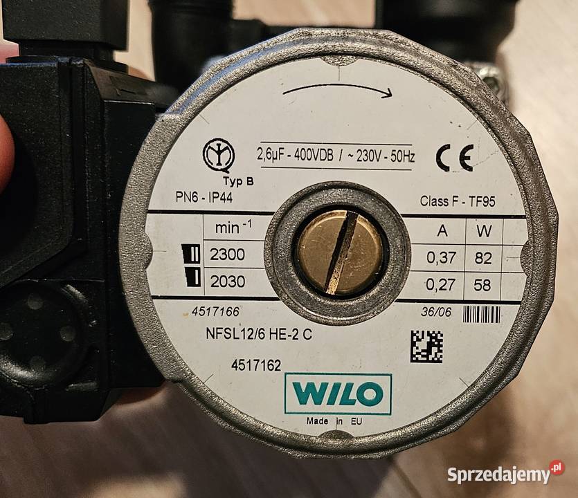Pompa Wilo NFSL 126 HE2 C wielkopolskie Nowy Tomyśl