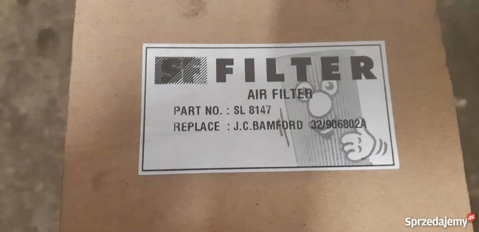 FILTR POWIETRZA WKŁAD WEWNĘTRZNY SL 8147 JCB powietrza Części samochodowe kujawsko-pomorskie Koronowo