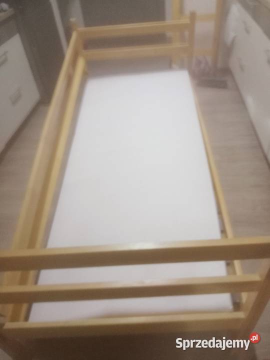 Łóżko piętrowe młodzieżowe drewniane Czernikowo