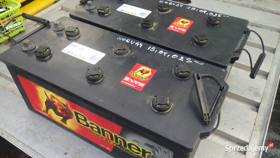 Duzy akumulator BANNER 12V 105Ah 950A 4 Sztuki Rzeszów