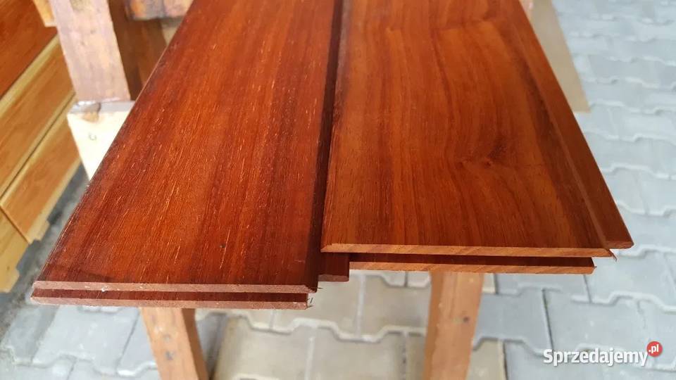 DESKA ELEWACJA Z AFRYKI PADOUK 15X145MM Prusice