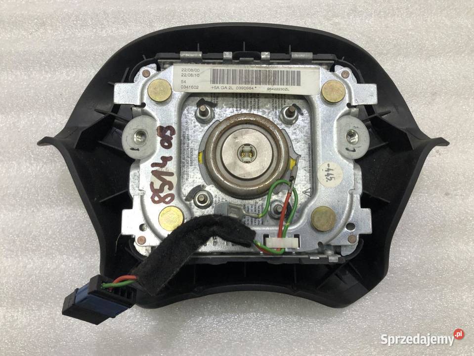 PODUSZKA AIRBAG KIEROWCY PEUGEOT 406 96422230ZL