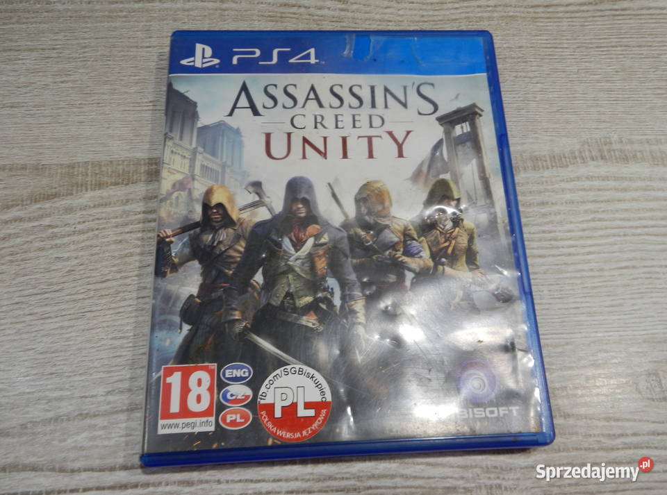 Gra 4 Assassins Creed Unity Leżajsk