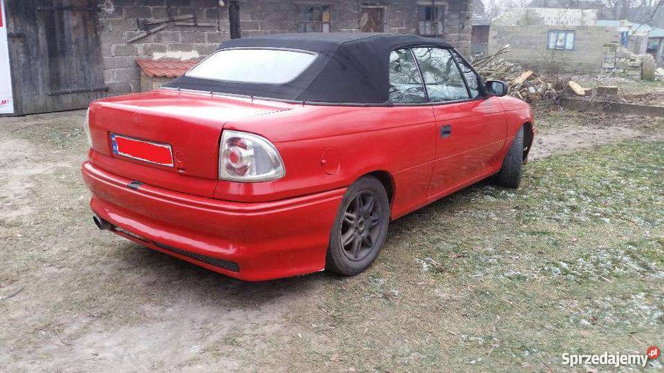 Sprzedam opla astre f cabrio tuning okazja elektryczne szyby sprzedam