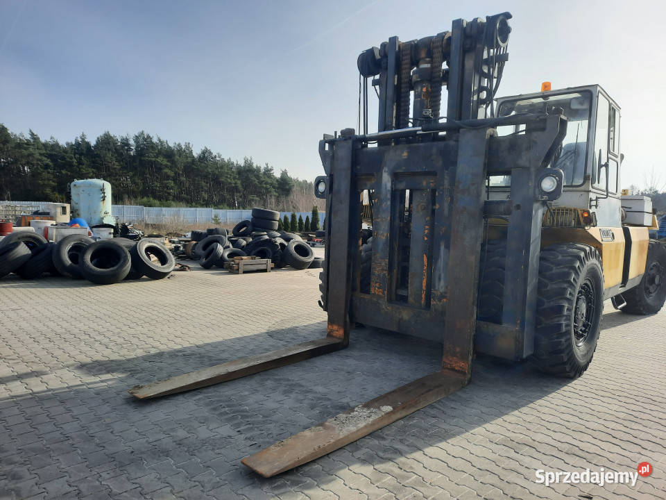 Wózek widłowy VALMET TD2712 A25036 udźwig 27 ton Rudolfowo