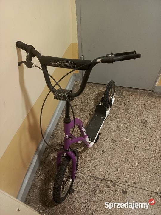 Scooter hulajnoga dziecięca regulowana fioletowa Toruń