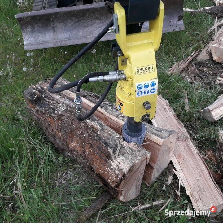 Łuparka świdrowa do koparki Łuparka hydrauliczna Konopnica