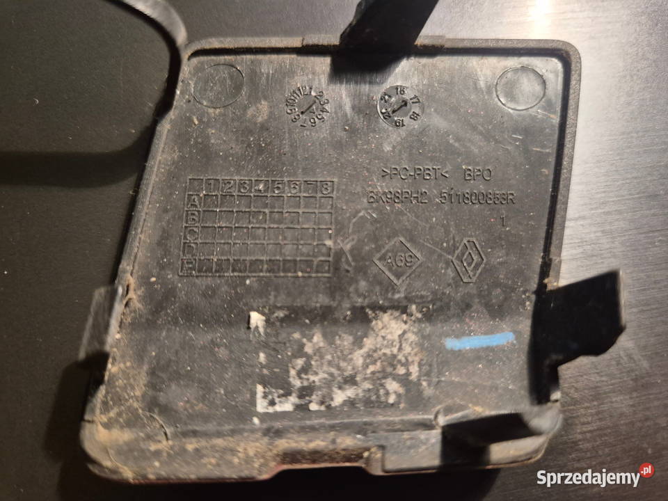 Renault Clio IV FL zaślepka zderzaka TENNP Bucze