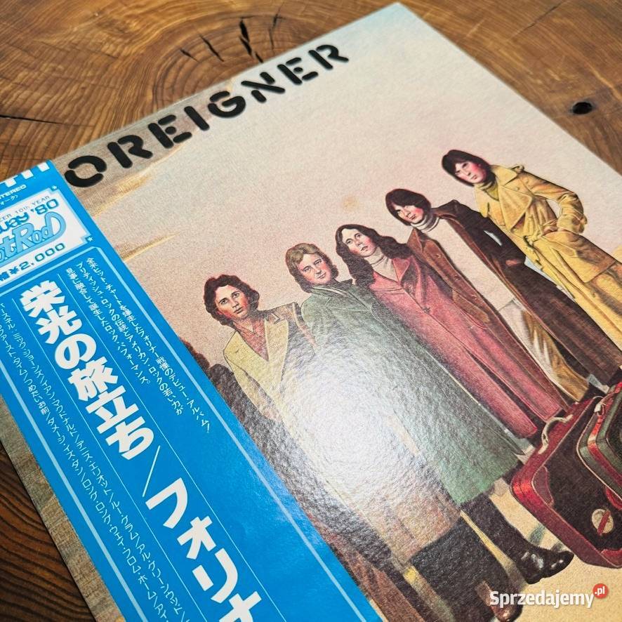 Foreigner Foreigner EXNM Japan Obi LP 1980 Szczecin