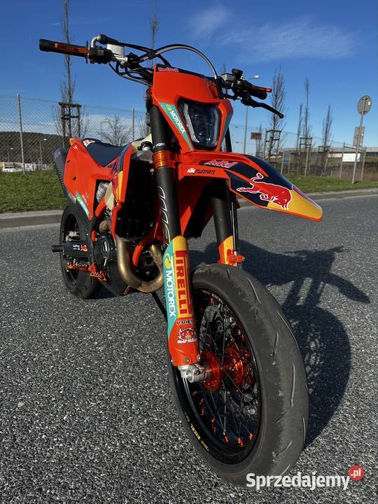 KTM 500 EXCF Supermoto 2022 35 mth Akrapovi LHRB Motocykle, skutery, quady Kraków