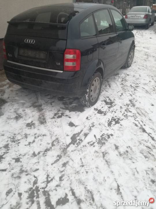 Audi a2 na części LZ5Q 14 aua mazowieckie Dzierzby Szlacheckie