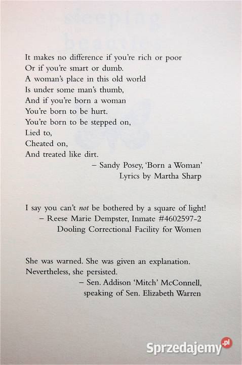 Stephen Owen King Sleeping Beauties nowa książka Lublin