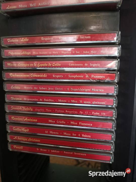 Kolekcja płyt CD muzyka klasyczna i sakralna Płyty i kasety Ołpiny