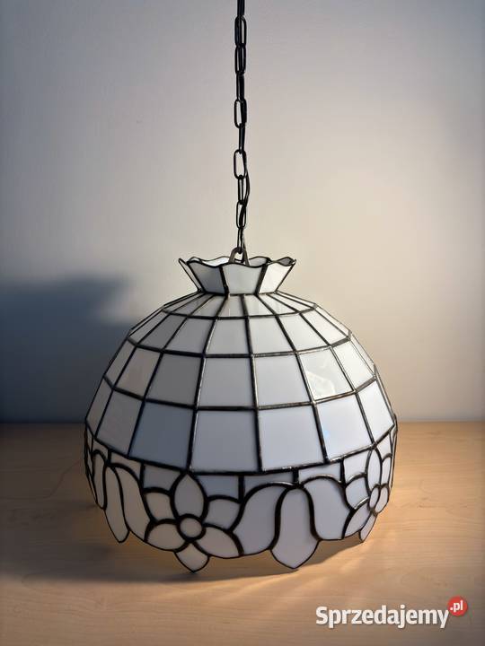 LAMPA witrażowa sufitowa Warszawa