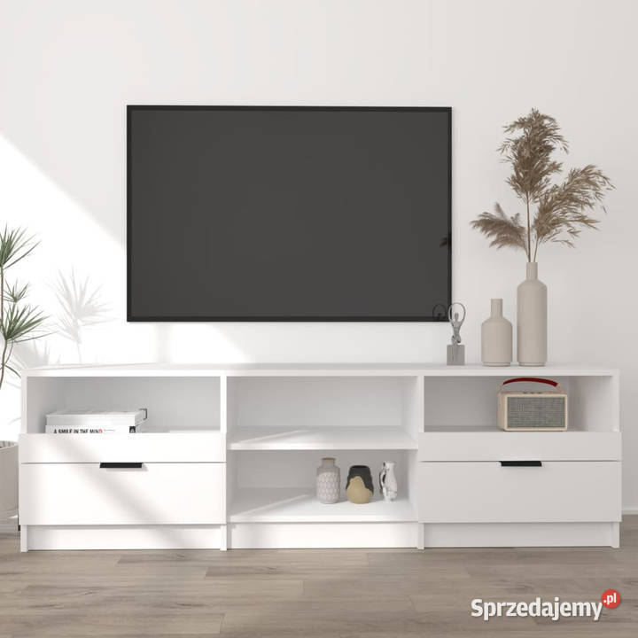 Szafka pod TV biała 150x335x45 materiał Warszawa