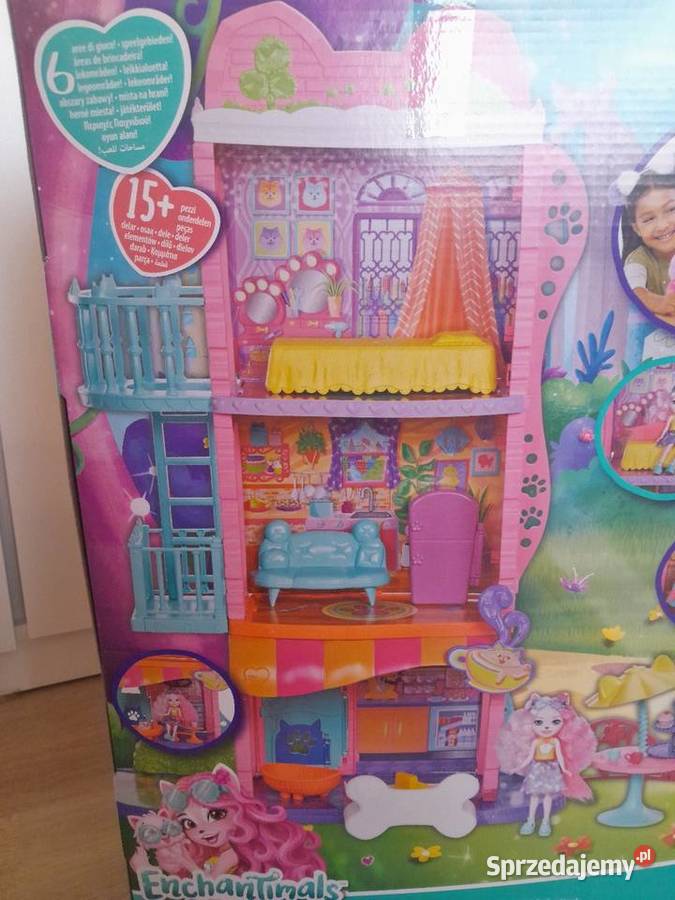 Nowy domek miejski Enchantimals lalka i