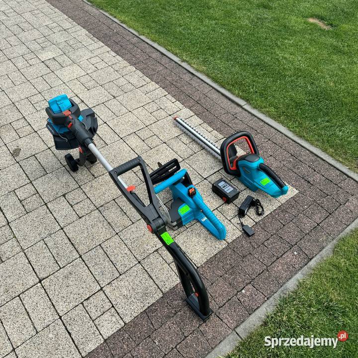 ZESTAW akumulatorowy GARDENA piła nożyce Lubin