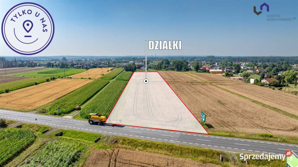sprzedaży gruntu Paniówki 1026m2 1026m2